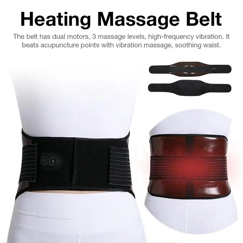 USB Rechargeable Heating Adjustable Waist Heating Massage Belt Back Waist Support Belt Lumbar Brace Massage Band Health Care
USB Rechargeable Heating Adjustable Waist Heating Massage Belt Back Waist Support Belt Lumbar Brace Massage Band Health Care