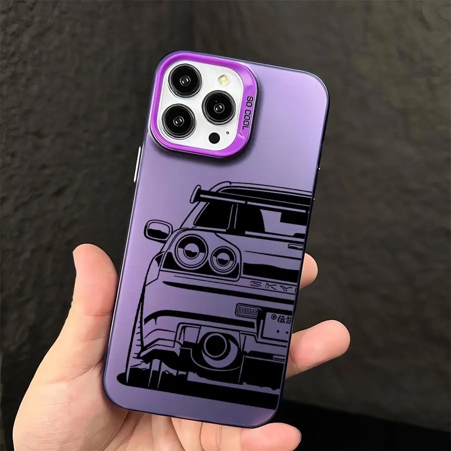 JDM Dream Car Phone Case For IPhone 16 15 14 13 12 11 Pro Max X XR XS 7 8 Plus Mini SE 2020 2022 Sports Car JDM Dream Car Phone Case For IPhone 16 15 14 13 12 11 Pro Max X XR XS 7 8 Plus Mini SE 2020 2022 Sports Car