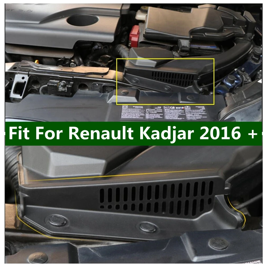 

Car Modification Accessories Engine Warehouse Air Inlet Vent Anti-blocking Protective Cover Kit For Renault Kadjar 2016 - 2022