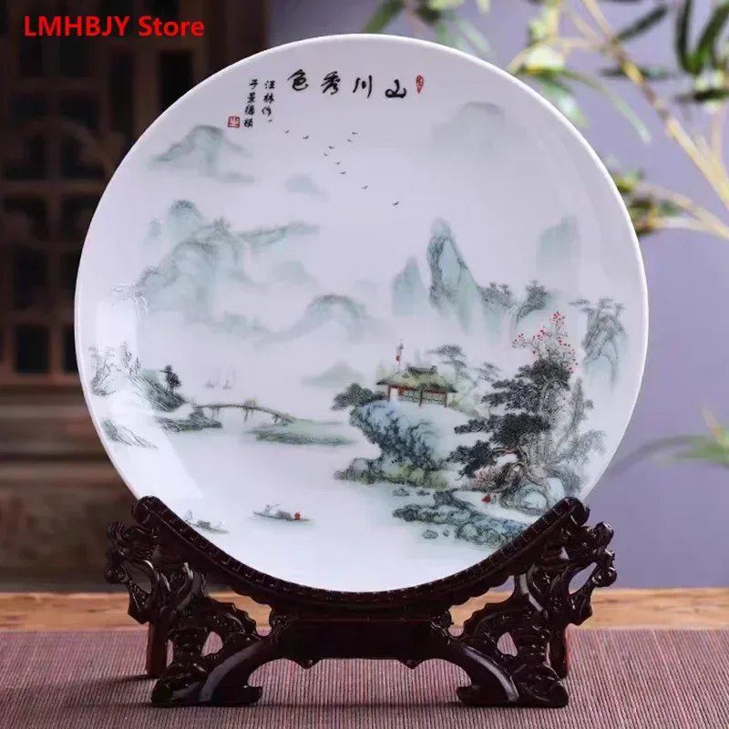 Керамическая подвесная тарелка LMHBJY, декоративная тарелка для гостиной, винного шкафа, украшение для офиса и дома, 10 дюймов
Керамическая подвесная тарелка LMHBJY, декоративная тарелка для гостиной, винного шкафа, украшение для офиса и дома, 10 дюймов