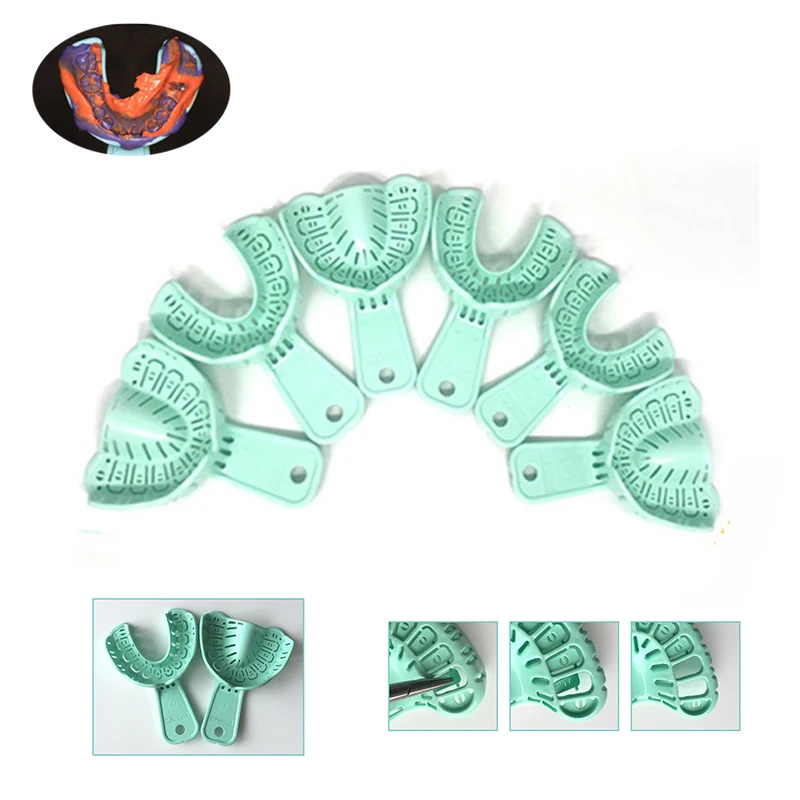 6Pcs Dental Implant Tray Impression Trays Removable Dental Implant Trays Teeth Holder Dentist Tools Dentistry Lab Material
6Pcs Dental Implant Tray Impression Trays Removable Dental Implant Trays Teeth Holder Dentist Tools Dentistry Lab Material
