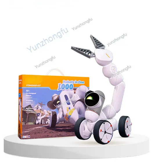 Christmas GiftsIntelligent Robot Programming Toy Modular Splicing Dog Adult and Children Gift Advanced/Lucky Set
Christmas GiftsIntelligent Robot Programming Toy Modular Splicing Dog Adult and Children Gift Advanced/Lucky Set