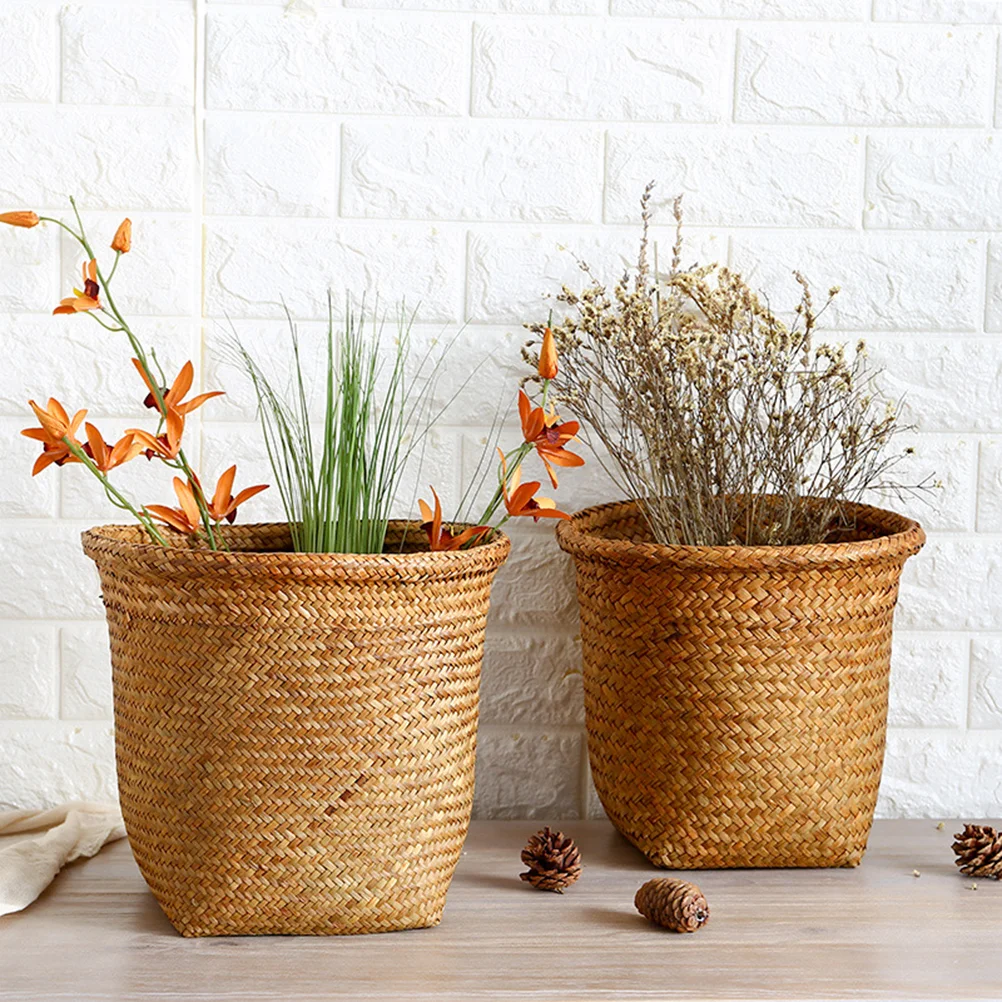 Round Wicker Waste Paper Bin: Rustic Basket Basket for Bedroom Bathroom Offices or Home Laundry Storage Hamper Basket
Round Wicker Waste Paper Bin: Rustic Basket Basket for Bedroom Bathroom Offices or Home Laundry Storage Hamper Basket