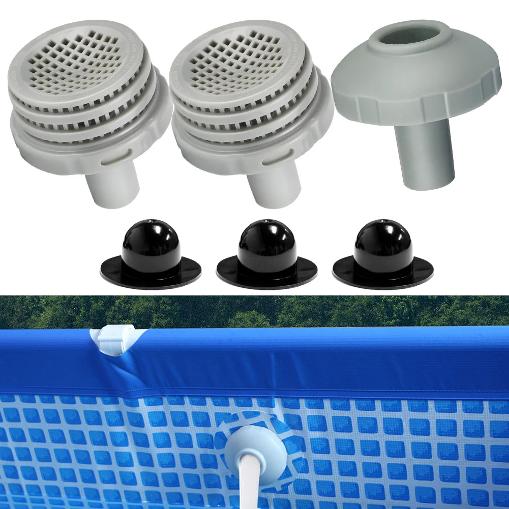 8pcs/set 25022E Swimming Pool Water Jet Connector Kit With Outlet Strainer Grid Pool Inlet Strainer Connector Swimming Pool Part
8pcs/set 25022E Swimming Pool Water Jet Connector Kit With Outlet Strainer Grid Pool Inlet Strainer Connector Swimming Pool Part