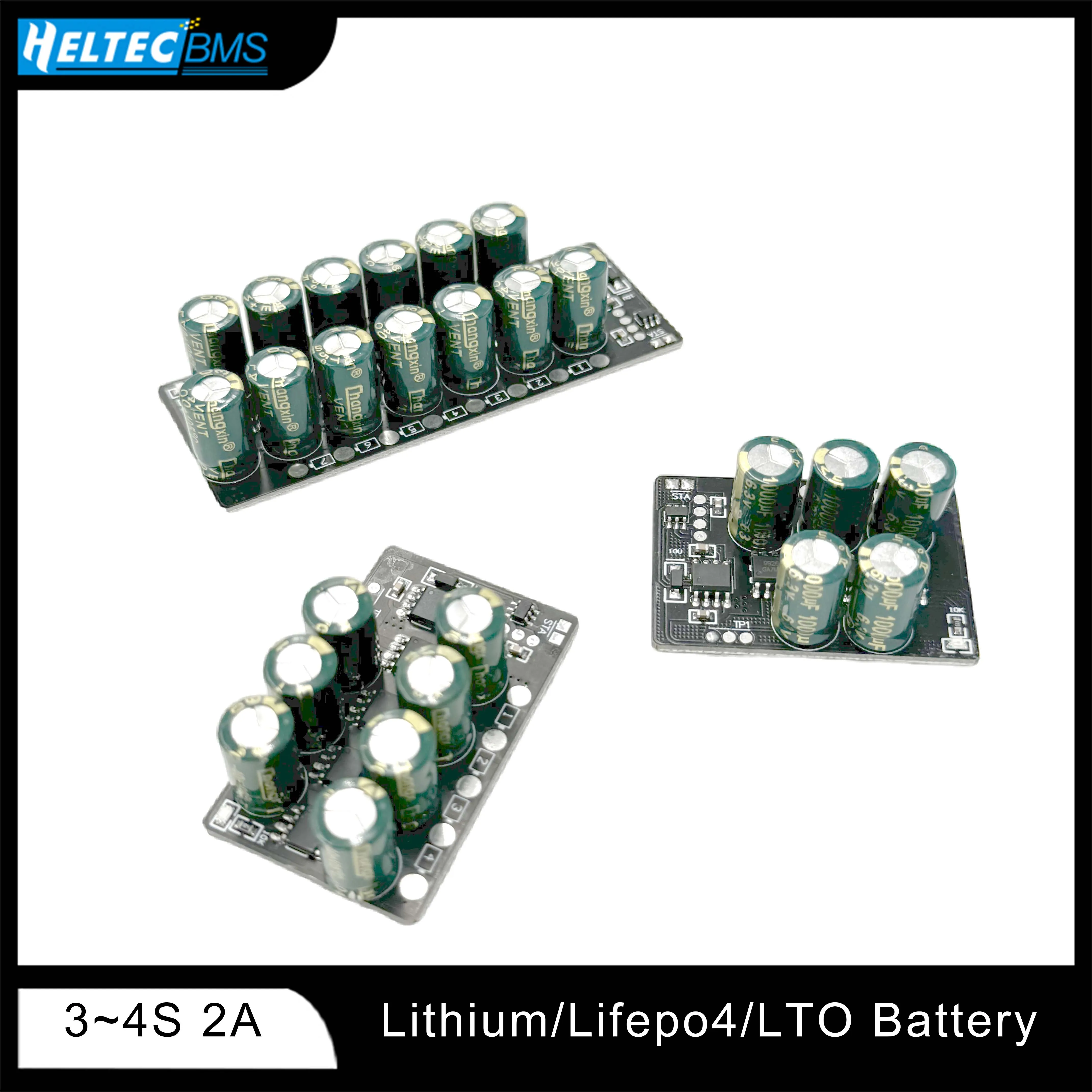 

Heltec 2A Active Balancer Equalizer 3S 4S 5S 6S 7S Li-ion/Lifepo4 Lithium Battery Cell Balance Module Capacitor energy tansfer