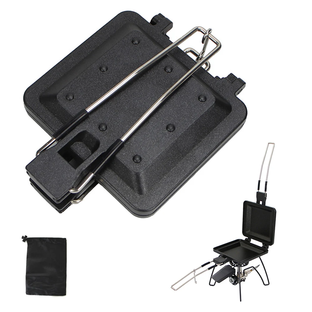 Portable Folding Sandwich Pan Camping Grill Kitchen Breakfast Sandwiches Maker For Picnics Camping Trips Outdoor Adventures
Portable Folding Sandwich Pan Camping Grill Kitchen Breakfast Sandwiches Maker For Picnics Camping Trips Outdoor Adventures