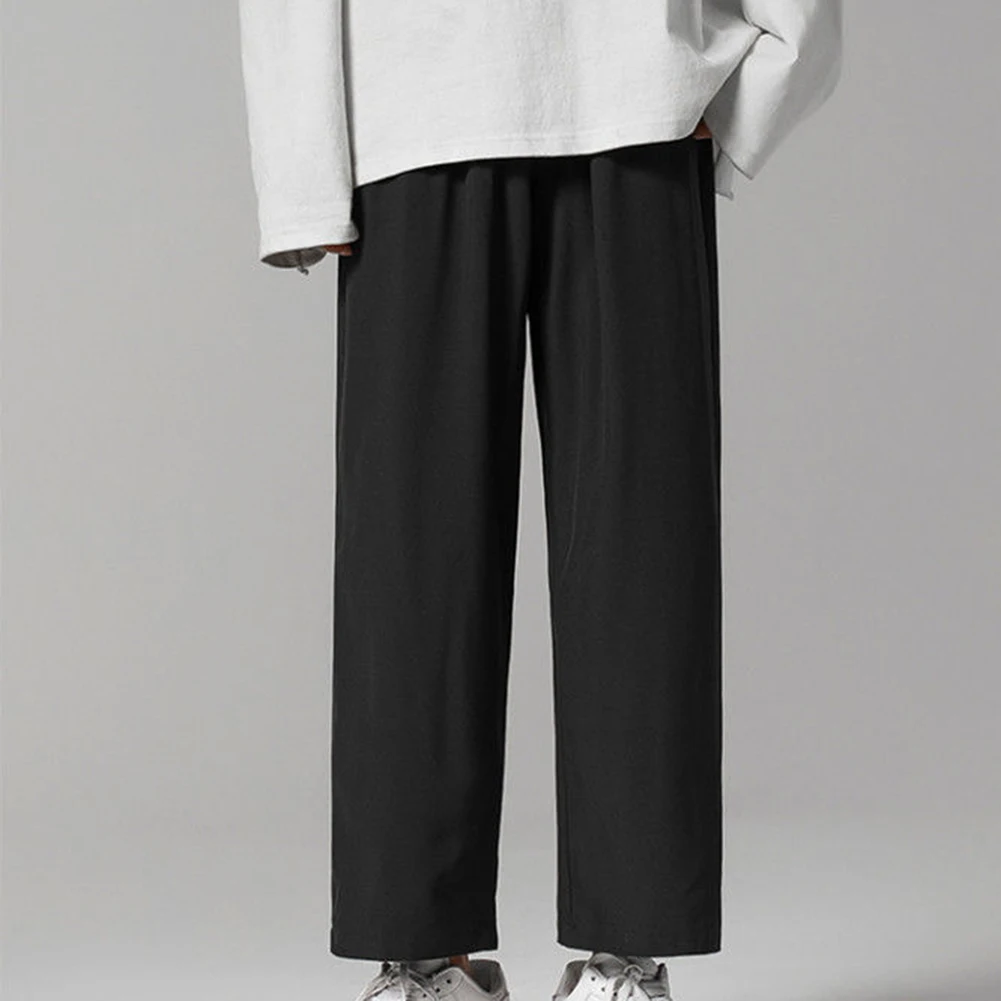 Men Clothing Ninth Pants Casual Fashion Hip Hop Korean Slightly Elastic Solid Color Spring Straight Streetwear
Men Clothing Ninth Pants Casual Fashion Hip Hop Korean Slightly Elastic Solid Color Spring Straight Streetwear