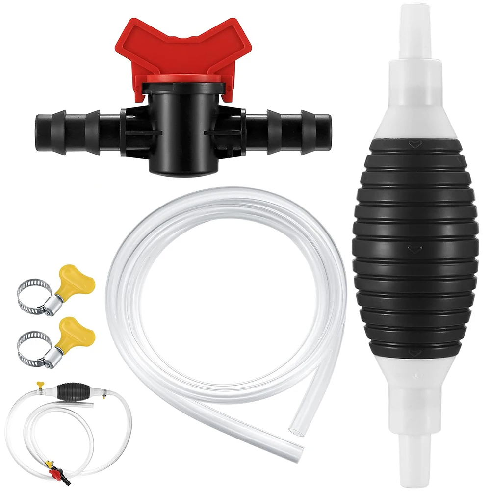 Fuel Oil Tank Suction Hand Pump 2m Hose Car Fuel Tank Sucker Oil Transfer Manual Pump Petrol Diesel Liquid+PVC Tubing Adn Clips
Fuel Oil Tank Suction Hand Pump 2m Hose Car Fuel Tank Sucker Oil Transfer Manual Pump Petrol Diesel Liquid+PVC Tubing Adn Clips