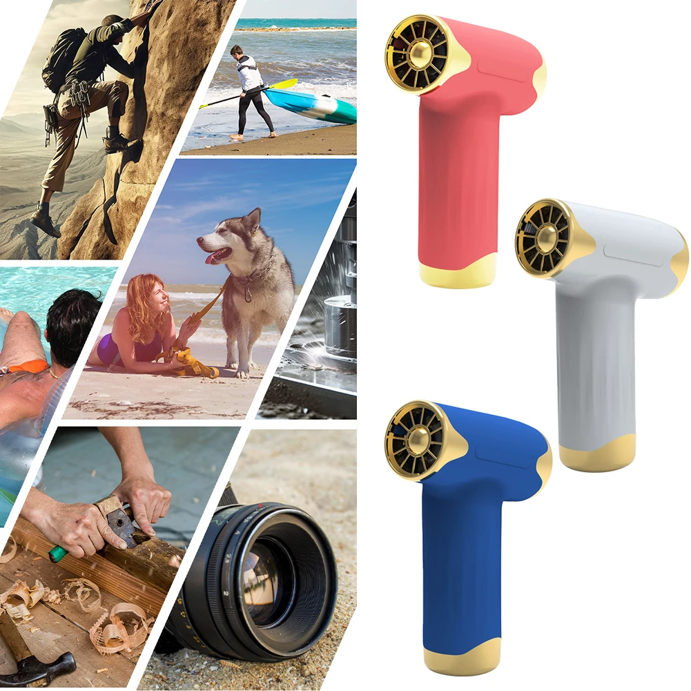 Portable Turbo Jet Fan Fan Rechargeable Electric Handheld Powerful Dust Blower Duster Cleaner Household Supplies
Portable Turbo Jet Fan Fan Rechargeable Electric Handheld Powerful Dust Blower Duster Cleaner Household Supplies