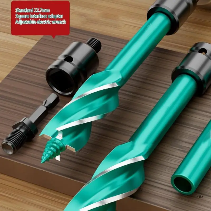 

14mm/16mm/18mm/20mm/22mm/25mm Brad Point Wood Drill Bit Set with Four Flutes Design for Woodworking Electrical