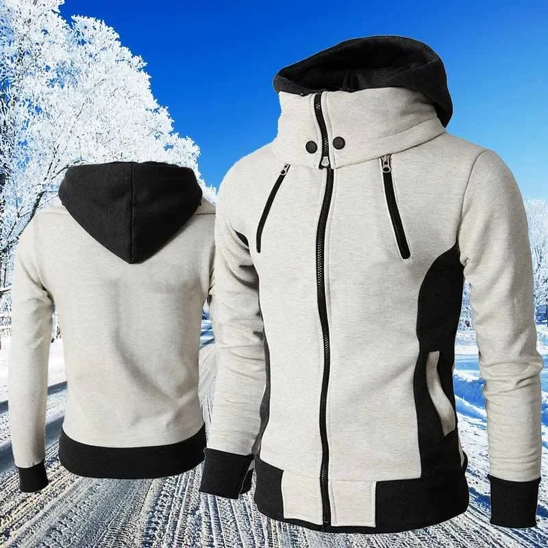 2023 New Men's Jacket Zipper Lapel Long Sleeve Jacket Casual Coats New Trend Fashion Hooded Hoodies Tops Male Hooded Coat
2023 New Men's Jacket Zipper Lapel Long Sleeve Jacket Casual Coats New Trend Fashion Hooded Hoodies Tops Male Hooded Coat