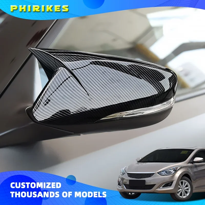 Carbon Fiber Car Rear View Mirror Cover Side Door Mirror Shell Decoration Trim for Hyundai Elantra 2012-2018
Carbon Fiber Car Rear View Mirror Cover Side Door Mirror Shell Decoration Trim for Hyundai Elantra 2012-2018
