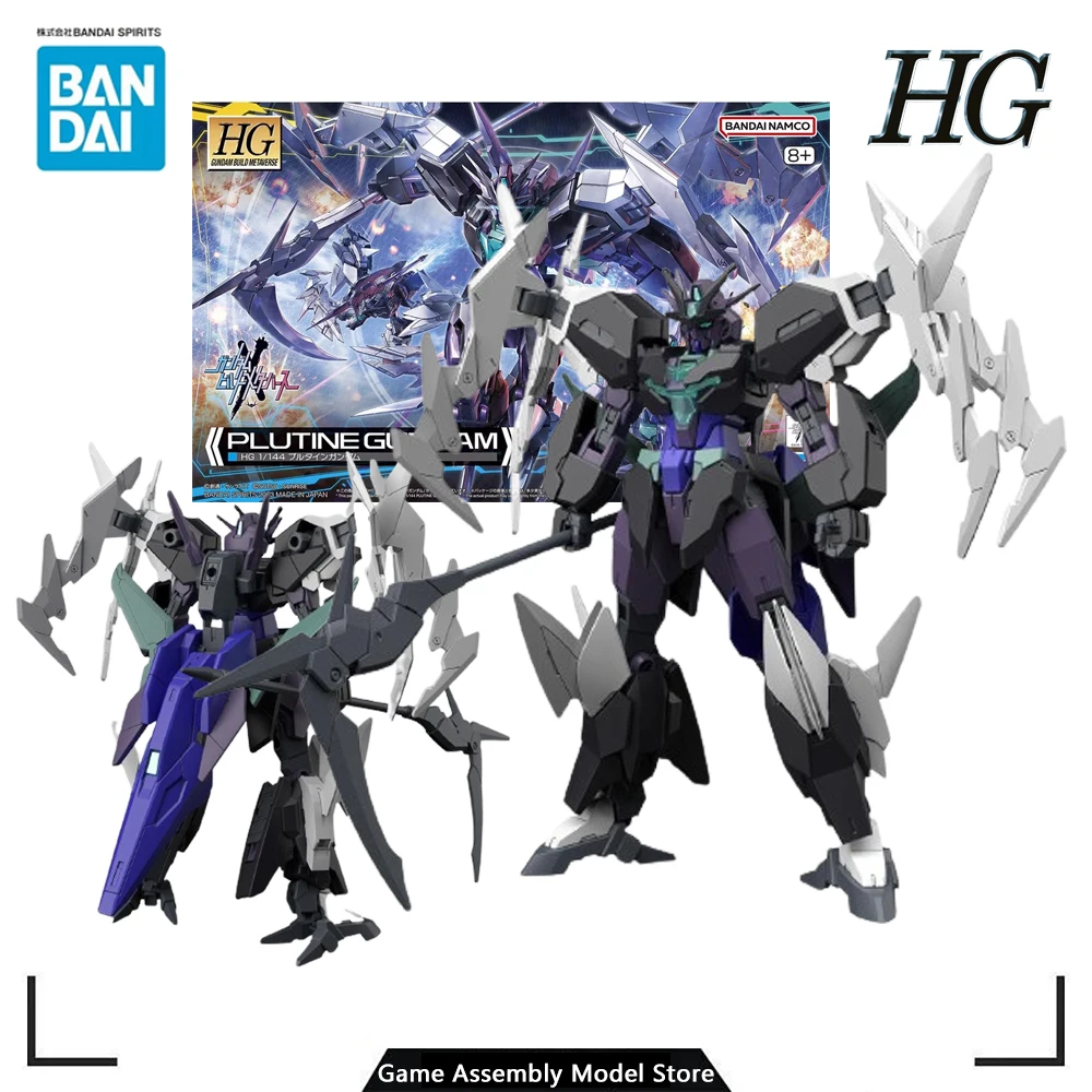 

Bandai Genuine Assembled Animation HG 1/144 Plutine Gundam-Gundam Build Metaverse Model Kit Action Figure Collectible Toy PVC