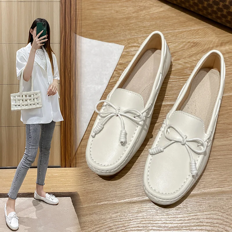 Ranbetty Women's Cow Leather Casual Penny Loafers Ladies Moccasins Soft Casual Walking Driving Comfort Slip-On Fashion Boat Shoe
Ranbetty Women's Cow Leather Casual Penny Loafers Ladies Moccasins Soft Casual Walking Driving Comfort Slip-On Fashion Boat Shoe