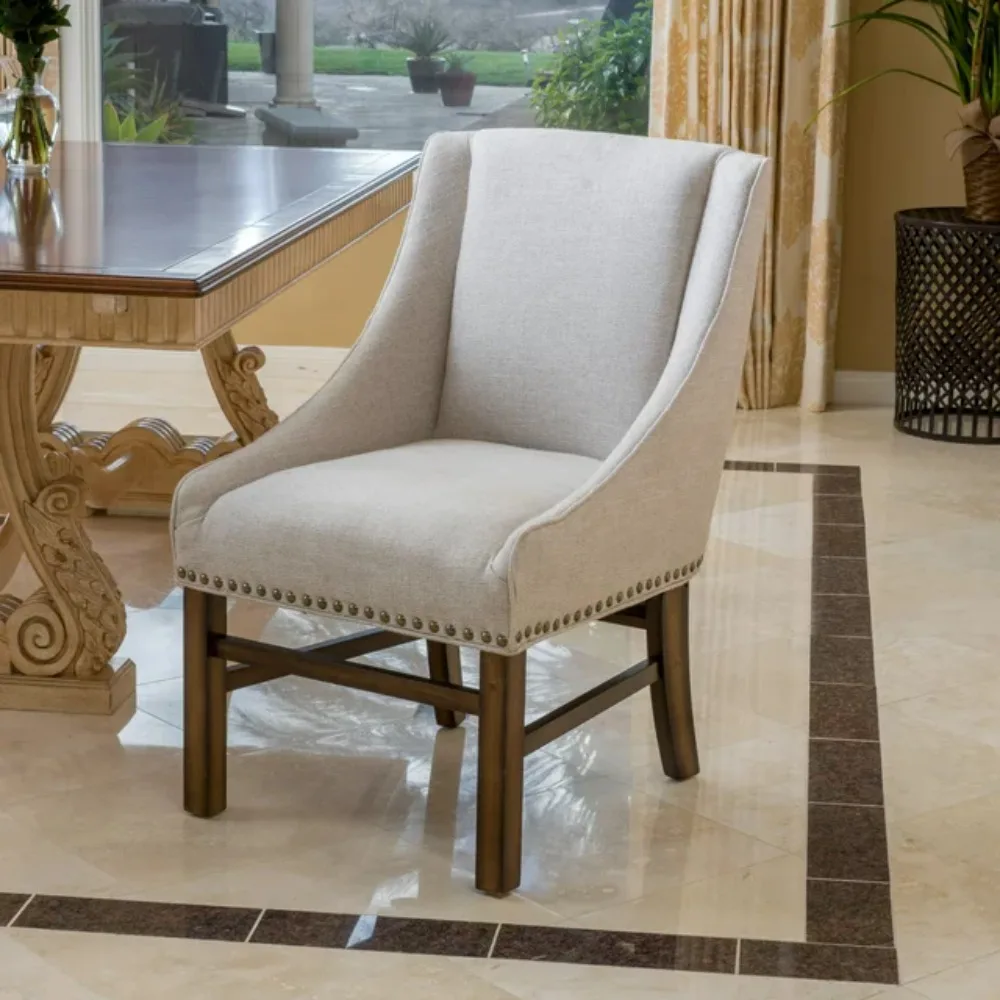 Dining Chair, Indoor Contemporary Fabric Upholstered Dining Chair Natural Home Furniture Brown Dining Room Chairs
Dining Chair, Indoor Contemporary Fabric Upholstered Dining Chair Natural Home Furniture Brown Dining Room Chairs