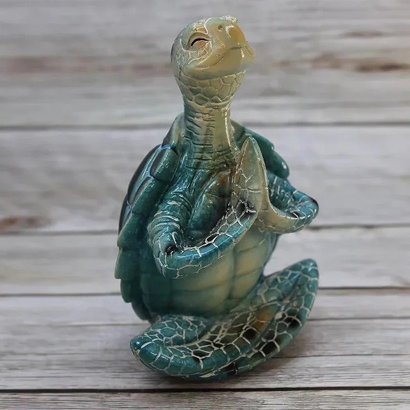 Mini Sea Turtle Figurine Peacefulness Meditating Sea Turtle Statue Decorations For Buddha Zen Yoga Frog Garden Statue Ornament
Mini Sea Turtle Figurine Peacefulness Meditating Sea Turtle Statue Decorations For Buddha Zen Yoga Frog Garden Statue Ornament