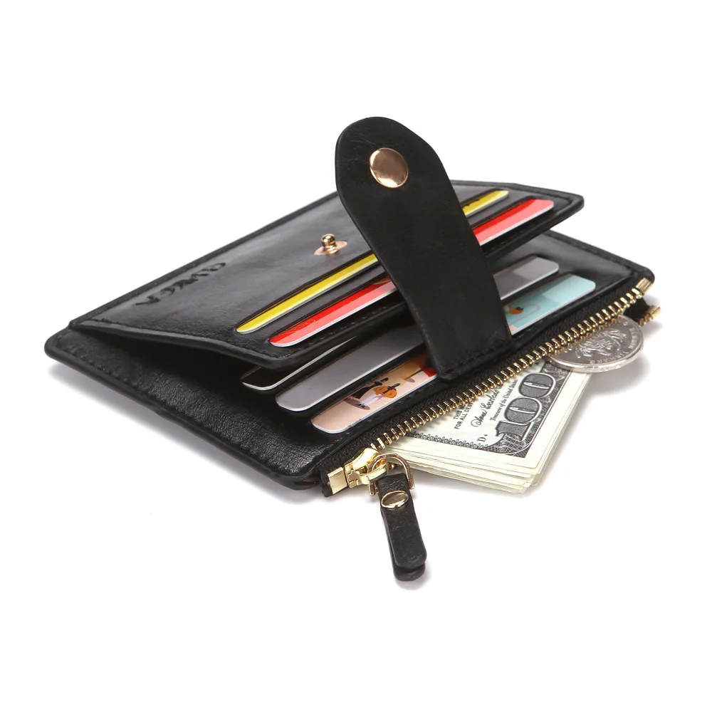 2023 New Brand Unisex Women Men Wallet Zipper Coins Hasp PU Leather Slim Wallet Purse Business Credit Card Holder ID Cases
2023 New Brand Unisex Women Men Wallet Zipper Coins Hasp PU Leather Slim Wallet Purse Business Credit Card Holder ID Cases