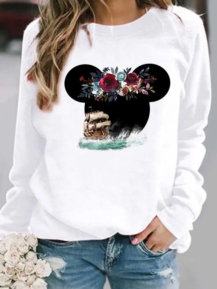 Flower Adventure Trend 90s Print Pullovers Women Fashion Holiday Lady Autumn Spring Long Sleeve Female Graphic Sweatshirt
Flower Adventure Trend 90s Print Pullovers Women Fashion Holiday Lady Autumn Spring Long Sleeve Female Graphic Sweatshirt