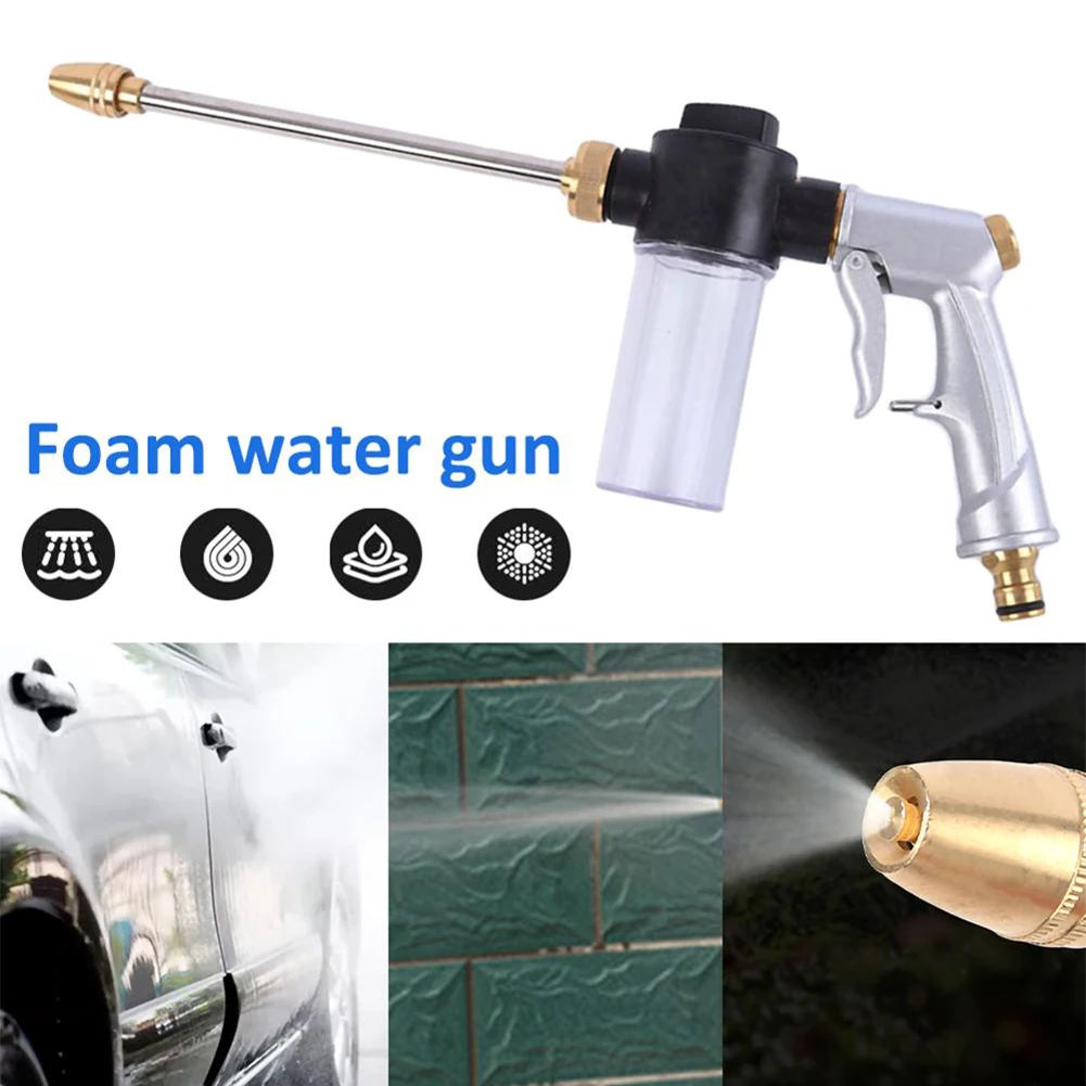 High Pressure Water Gun Washing Car Wash Sprayer Machine High Pressure Washer Garden Watering Gun Nozzle Foam Cleaning Sprinkler
High Pressure Water Gun Washing Car Wash Sprayer Machine High Pressure Washer Garden Watering Gun Nozzle Foam Cleaning Sprinkler