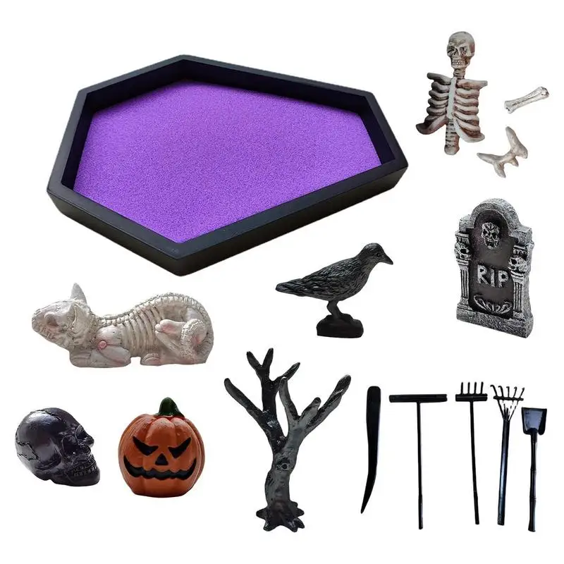 Zen Garden Decor Coffin Sand Decoration For Halloween Gothic Zen Garden Kit With Skull For Indoor Ornament Creepy Microlandscape
Zen Garden Decor Coffin Sand Decoration For Halloween Gothic Zen Garden Kit With Skull For Indoor Ornament Creepy Microlandscape