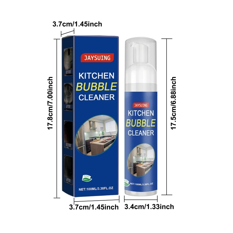 Powerful Kitchen Cleaning Agent Removing Bubble Cleaner Rusts Removers 100ml DXAF
Powerful Kitchen Cleaning Agent Removing Bubble Cleaner Rusts Removers 100ml DXAF