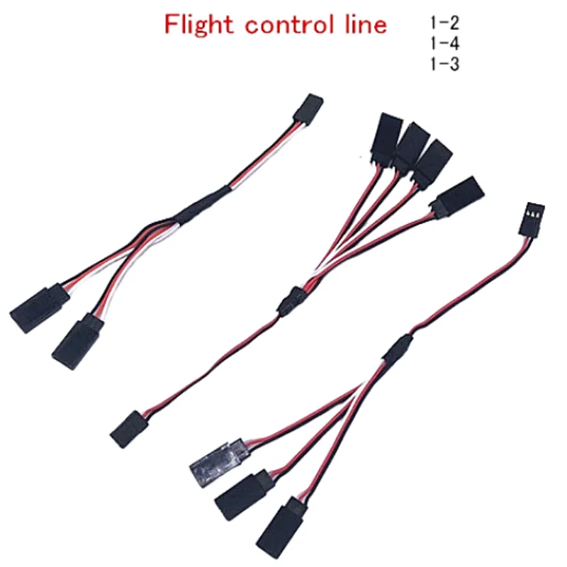 15CM Steering Y Flight Control Line 1-2 1-3 1-4 Steering Gear Extension Line Headlight Parallel Extension Wire Connecting Line
15CM Steering Y Flight Control Line 1-2 1-3 1-4 Steering Gear Extension Line Headlight Parallel Extension Wire Connecting Line