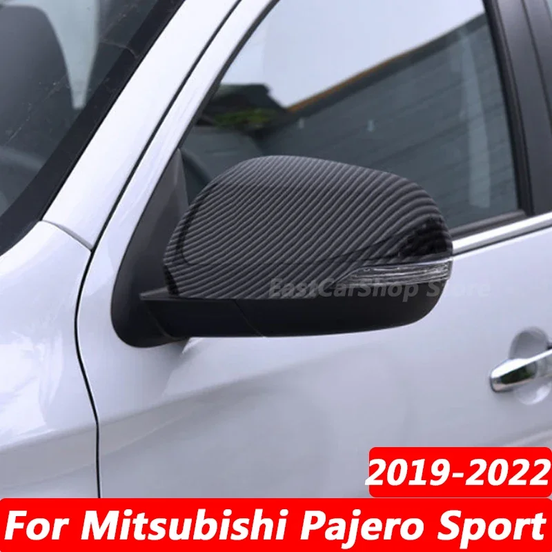 For Mitsubishi Pajero Sport 2022 2021 2020 2019 Car Rear View Rearview Side Glass Mirror Cover Trim Frame Side Mirror Caps Cover
For Mitsubishi Pajero Sport 2022 2021 2020 2019 Car Rear View Rearview Side Glass Mirror Cover Trim Frame Side Mirror Caps Cover