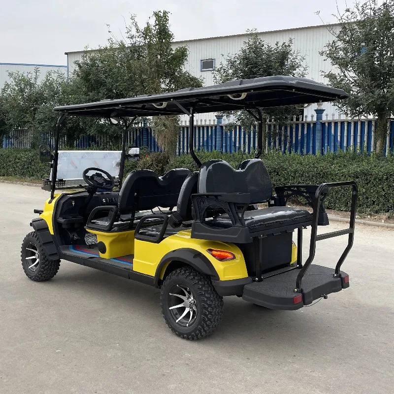 Mini Reception Shuttle Battery Sightseeing Bus 6-Seater Electric Golf Cart with Four-Wheel Disc Brakes (Customizable Colors Avai
Mini Reception Shuttle Battery Sightseeing Bus 6-Seater Electric Golf Cart with Four-Wheel Disc Brakes (Customizable Colors Avai