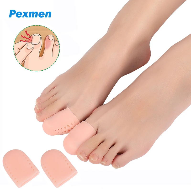 Pexmen 2/4Pcs Gel Big Toe Caps Toe Protector Cover with Holes Protect Toe from Rubbing Ingrown Toenails Corns Callus and Blister
Pexmen 2/4Pcs Gel Big Toe Caps Toe Protector Cover with Holes Protect Toe from Rubbing Ingrown Toenails Corns Callus and Blister
