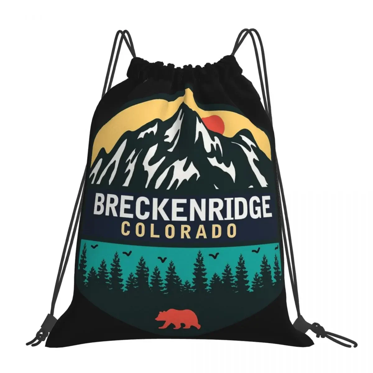 Breckenridge Colorado Backpacks Portable Drawstring Bags Drawstring Bundle Pocket Sundries Bag BookBag For Travel Students
Breckenridge Colorado Backpacks Portable Drawstring Bags Drawstring Bundle Pocket Sundries Bag BookBag For Travel Students