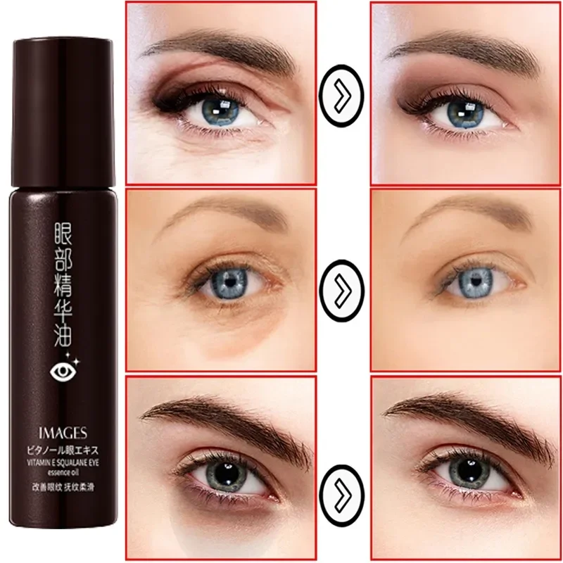

8ml Retinol Anti-Wrinkle Eye Serum Oil Lifts Tightens Eye Area Lightens Fine Lines Dark Circles Remove Eyes Bags Puffiness