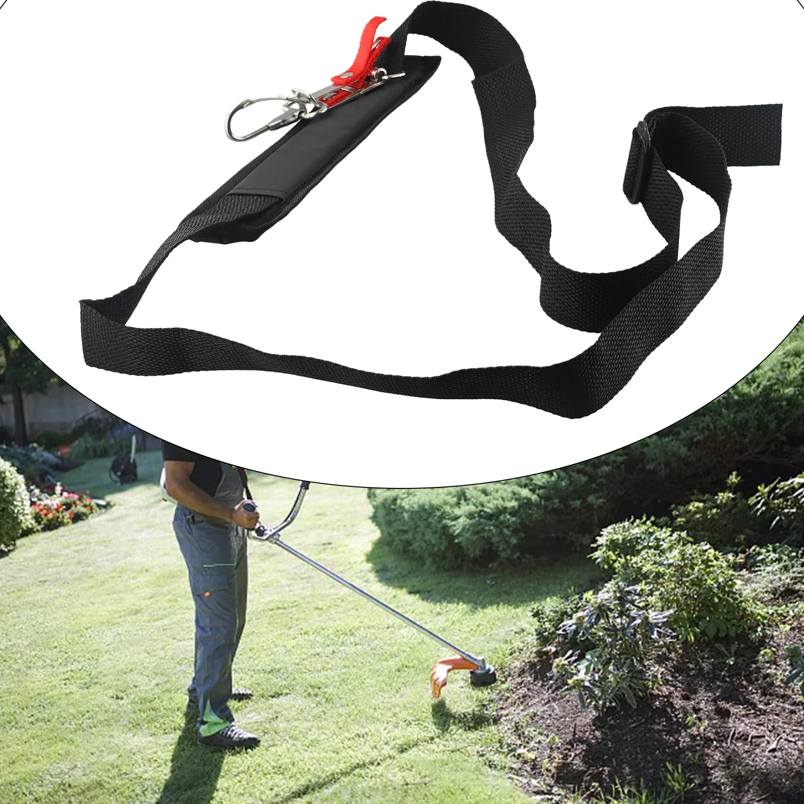 Shoulder Harness Adjustable Single Harness With Padded Shoulder Pad For Trimmer Strimmer Brush Cutter Gardne Accessories
Shoulder Harness Adjustable Single Harness With Padded Shoulder Pad For Trimmer Strimmer Brush Cutter Gardne Accessories