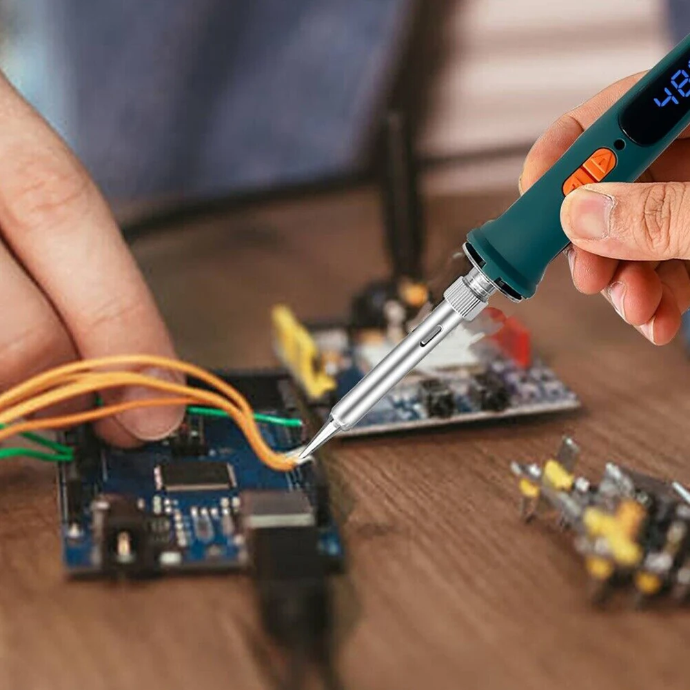 1 Set Soldering Iron Digita Digital Display Soldering Pen Welding 120W 200-600℃ Adjustable Constant Temperature
1 Set Soldering Iron Digita Digital Display Soldering Pen Welding 120W 200-600℃ Adjustable Constant Temperature