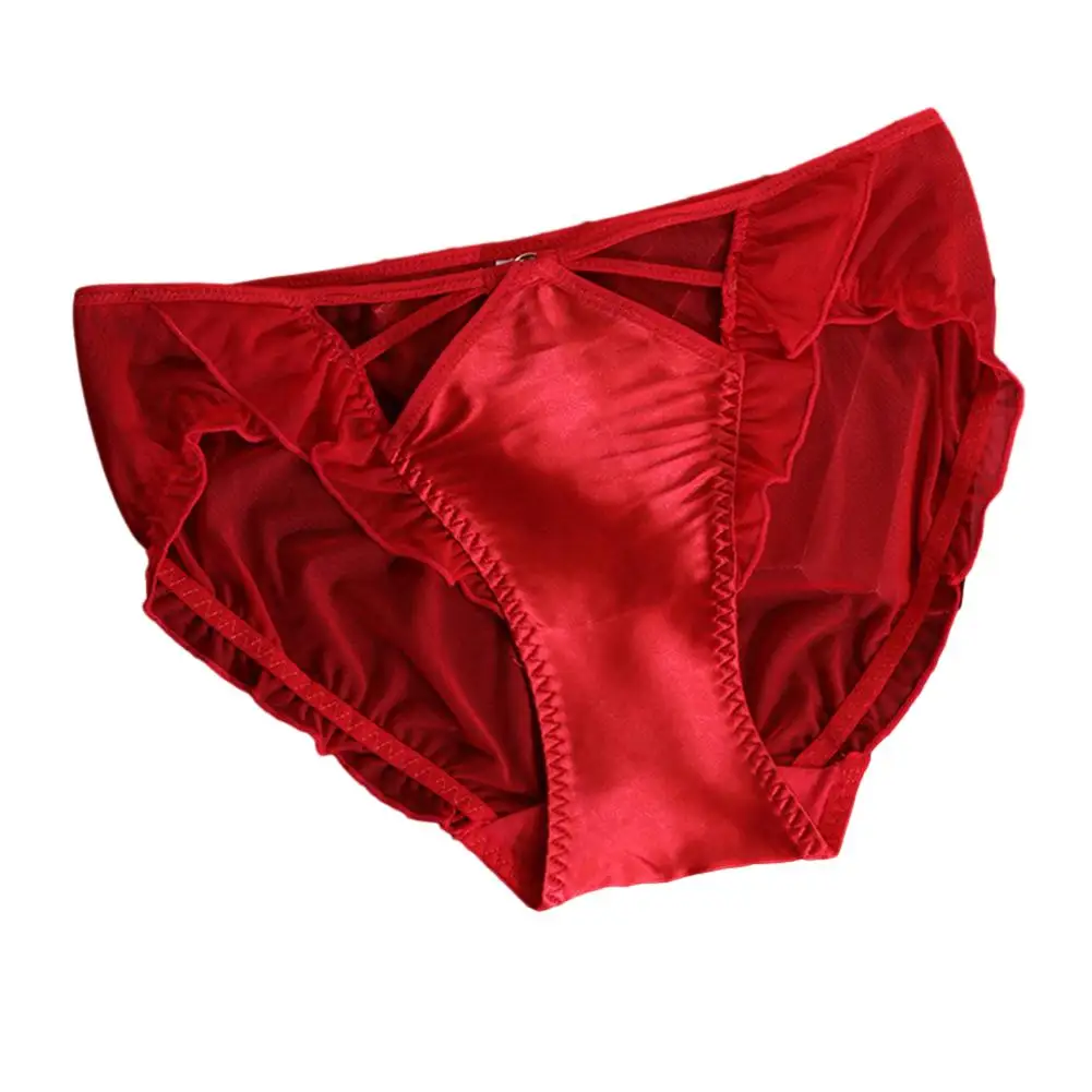 Sexy Women Red Panties New Year Lingerie Ultra-thin Lace Transparent Briefs Oily Lightweight Panties Lady Erotic Underpants
Sexy Women Red Panties New Year Lingerie Ultra-thin Lace Transparent Briefs Oily Lightweight Panties Lady Erotic Underpants