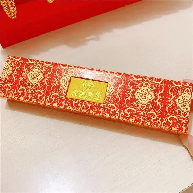 9999 Real Necklace Men's Golden Necklace Personalized New Large Thick Chain Transit Necklace Sb55b6f9ea6b54094b223215d57cd5960Y