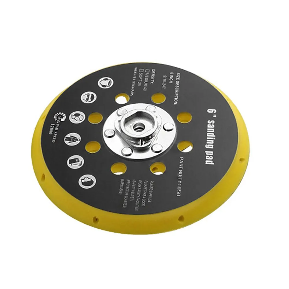 

6 Inch 150mm 17 Holes Sander Backing Pad For Makita BO6030 BO6040 For Festool RO1 ES150 ET2 ES / ETS 150 Grinding Sanding