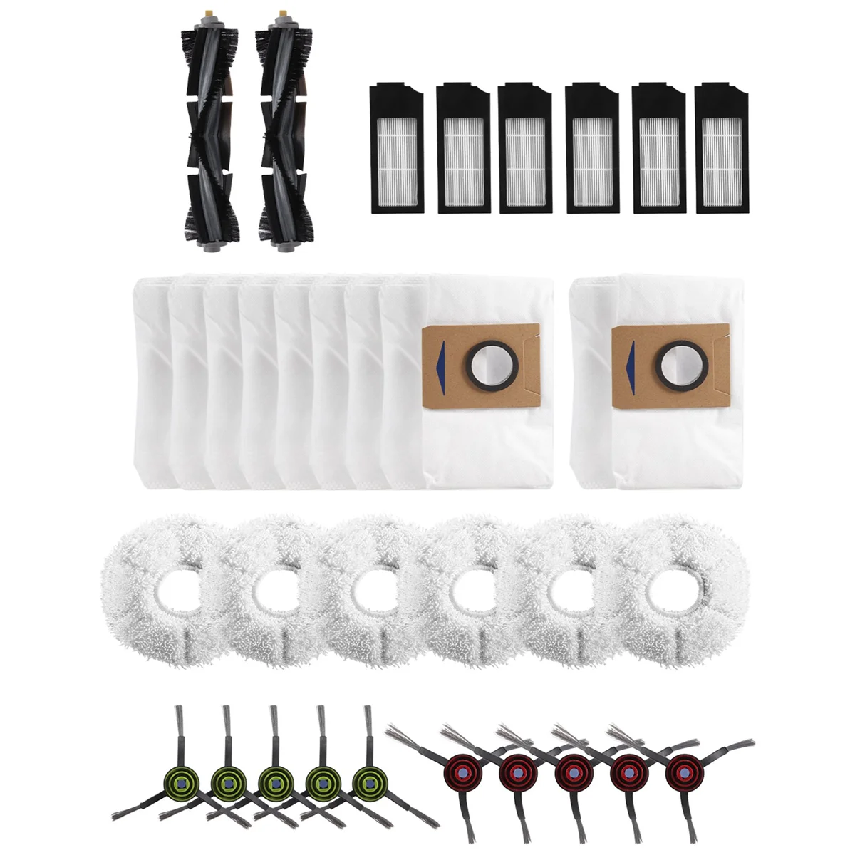 For Ecovacs Deebot X1 Omni Turbo Vacuum Cleaner Accessories Main Brush HEPA Filter Mop Cleaning Cloth Dust Bag Parts
For Ecovacs Deebot X1 Omni Turbo Vacuum Cleaner Accessories Main Brush HEPA Filter Mop Cleaning Cloth Dust Bag Parts