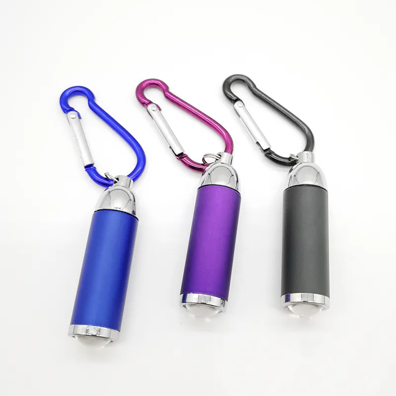 

Torch Strong Light Portable Key Ring Keychain Torch For Outdoor Small Flashlight Battery Powered Hiking Pocket Lamp Flashlights