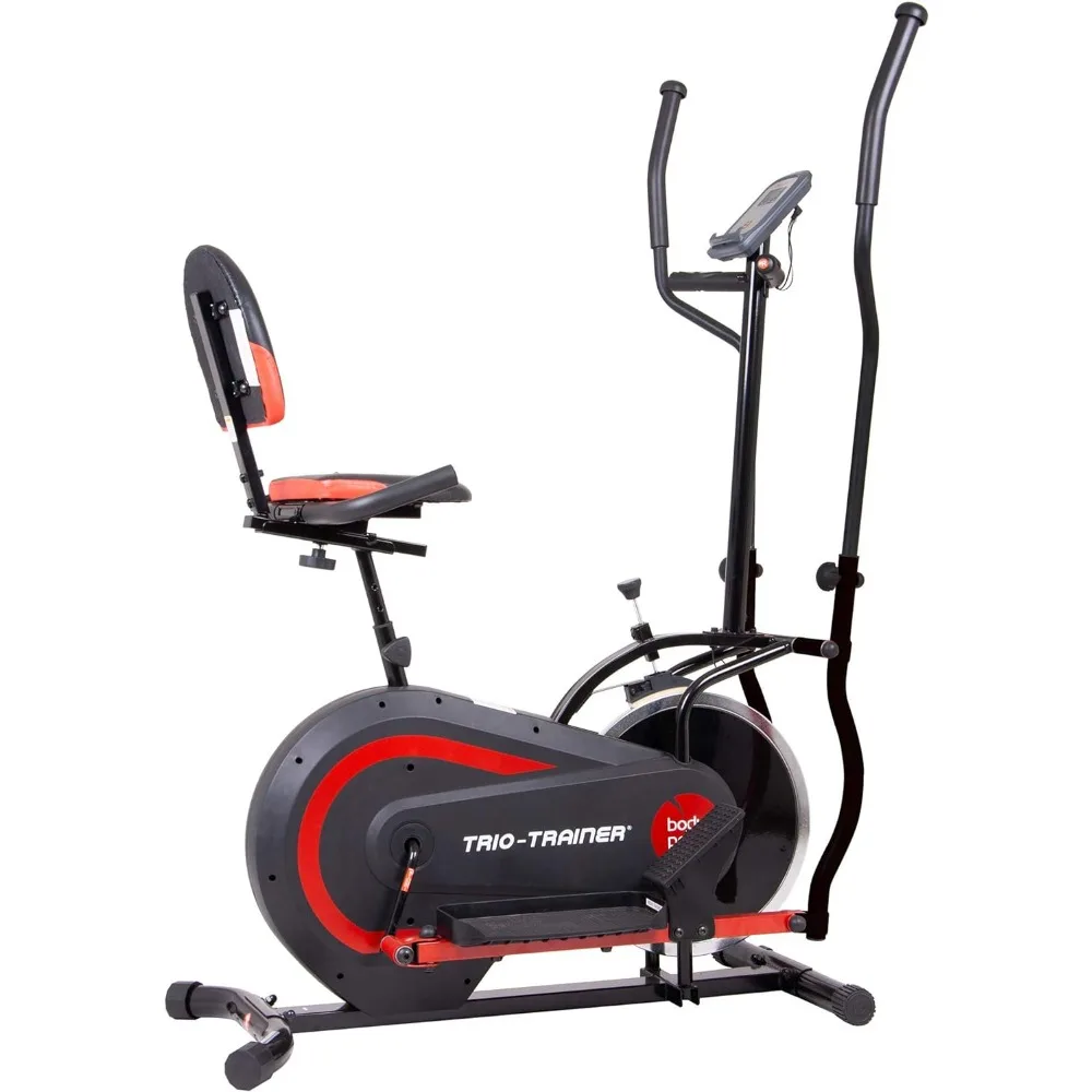 2nd Gen, PATENTED 3 in 1 Exercise Machine, Elliptical with Seat Back Cushion, Upright Cycling, and Reclined Bike Modes
2nd Gen, PATENTED 3 in 1 Exercise Machine, Elliptical with Seat Back Cushion, Upright Cycling, and Reclined Bike Modes