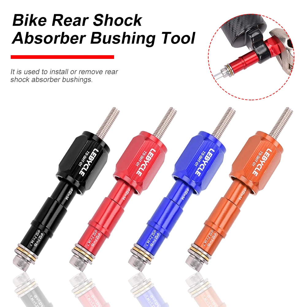 Bike Rear Shock Absorber Bushing Tool Aluminum Alloy Shock Absorber Bushing Press-in Install Removal Tool Cycling Accessories
Bike Rear Shock Absorber Bushing Tool Aluminum Alloy Shock Absorber Bushing Press-in Install Removal Tool Cycling Accessories