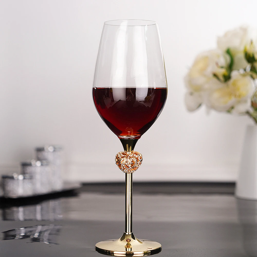 

2 шт Красный вытянутый стебель Хрустальный винный бокал ручной работы индивидуальное красное вино стекло дегустация обнюхиватель чашка домашний бар Свадебная вечеринка с использованием