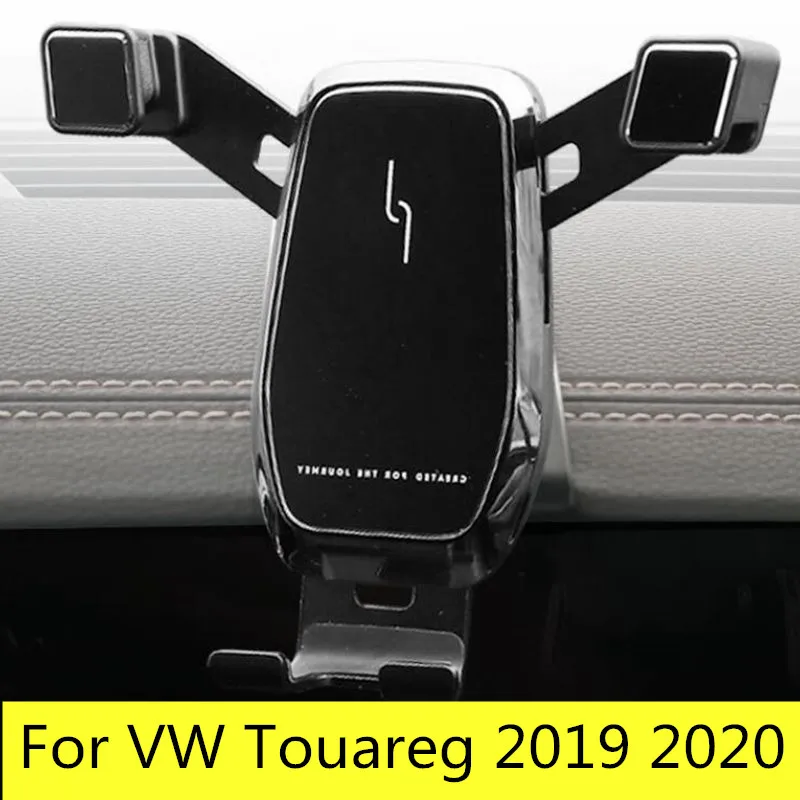 

For VW Volkswagen Touareg 2019 2020 accessories Car Air Vent Mount Smartphone Holder Stand Mobile Phone Stable Cradle