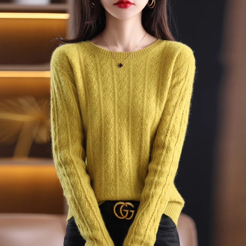 Women's Sweater 2022 New Fashion O-Neck Hollow Out Jumper 100% Wool Sweater Woman Sexy Sweaters And Pullovers Long Sleeve Tops
Women's Sweater 2022 New Fashion O-Neck Hollow Out Jumper 100% Wool Sweater Woman Sexy Sweaters And Pullovers Long Sleeve Tops