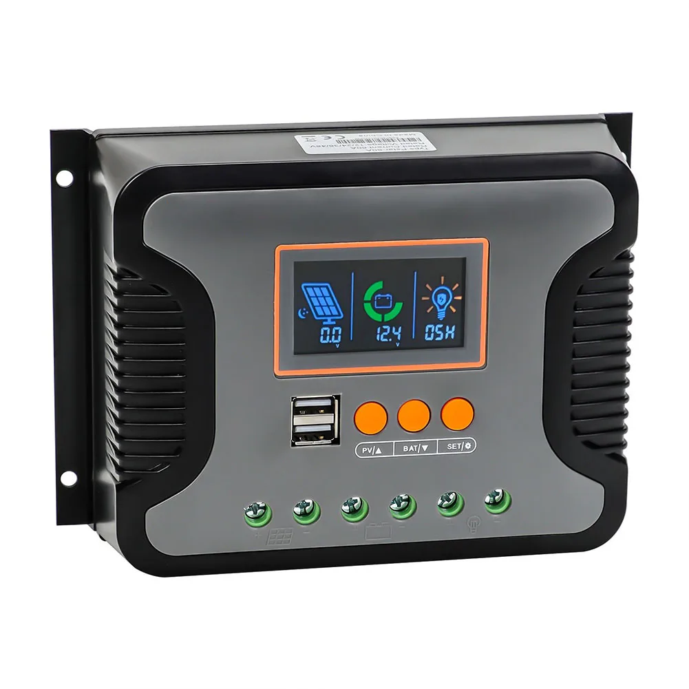 Brand New Photovoltaic Controller Solar Controller Solar Power Supplies 3-Stages 80A/60A Aluminum Alloy Dual Control
Brand New Photovoltaic Controller Solar Controller Solar Power Supplies 3-Stages 80A/60A Aluminum Alloy Dual Control