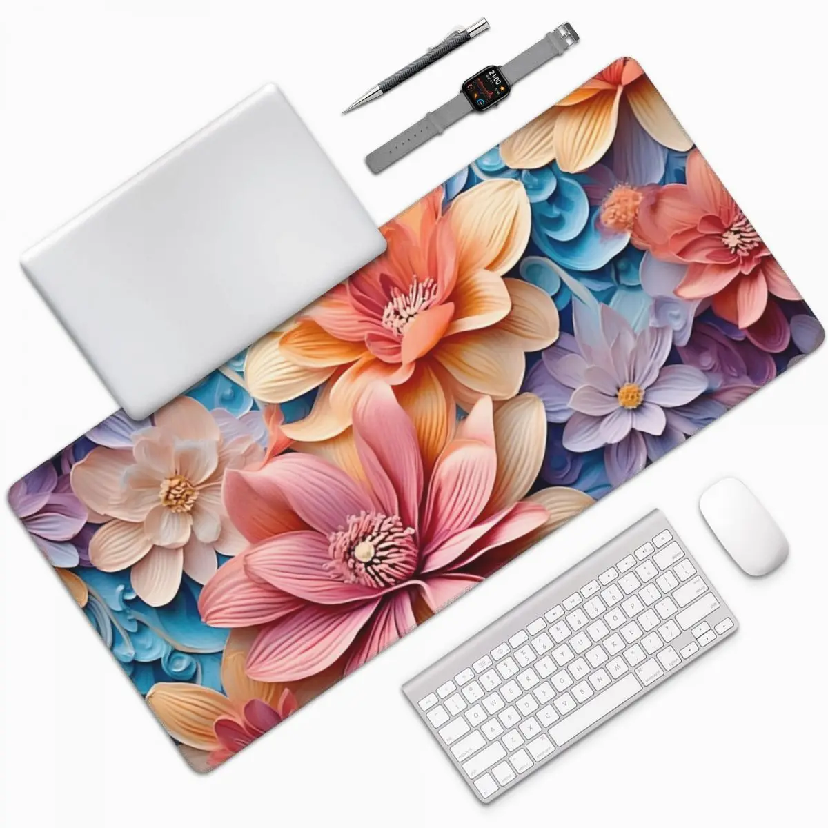 Showy flowers Desk Pad Decoration Mouse Pad Gamer Setup Gaming Mat Padding Keyboards Pads Animation
Showy flowers Desk Pad Decoration Mouse Pad Gamer Setup Gaming Mat Padding Keyboards Pads Animation