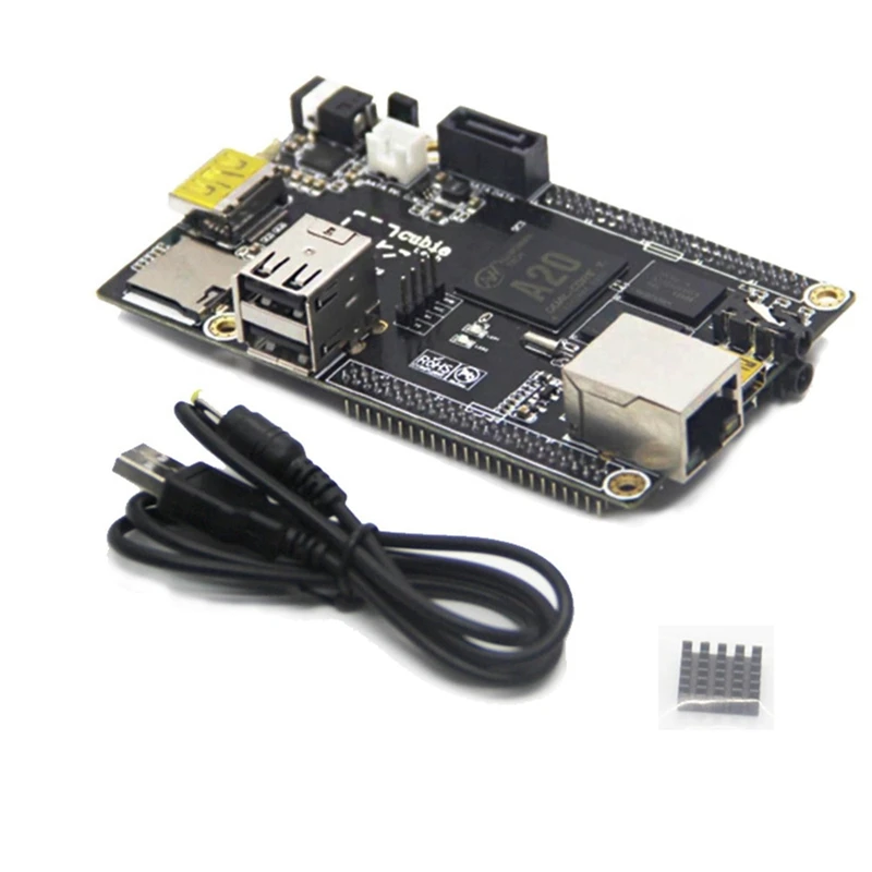 Макетная плата Cubieboard2, 1 ГБ, DDR3, 8G, EMMC, ARM, двухъядерная, Allwinner A20 Core Board, поддерживает комплекты Android и Linux
Макетная плата Cubieboard2, 1 ГБ, DDR3, 8G, EMMC, ARM, двухъядерная, Allwinner A20 Core Board, поддерживает комплекты Android и Linux