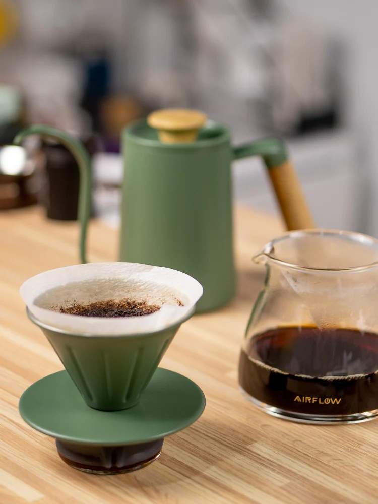 AIRFLOW Stainless Steel Coffee Hand Brewed Filter Cup V60 Household Coffee Filter Evenly Extract Frosted Texture Durable To Fall
AIRFLOW Stainless Steel Coffee Hand Brewed Filter Cup V60 Household Coffee Filter Evenly Extract Frosted Texture Durable To Fall