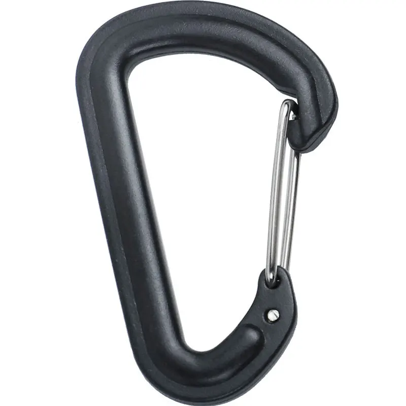 5pcs D-shaped plastic wire spring buckle outdoor carabiner backpack outer hook connection ring keychain water bottle buckle
5pcs D-shaped plastic wire spring buckle outdoor carabiner backpack outer hook connection ring keychain water bottle buckle