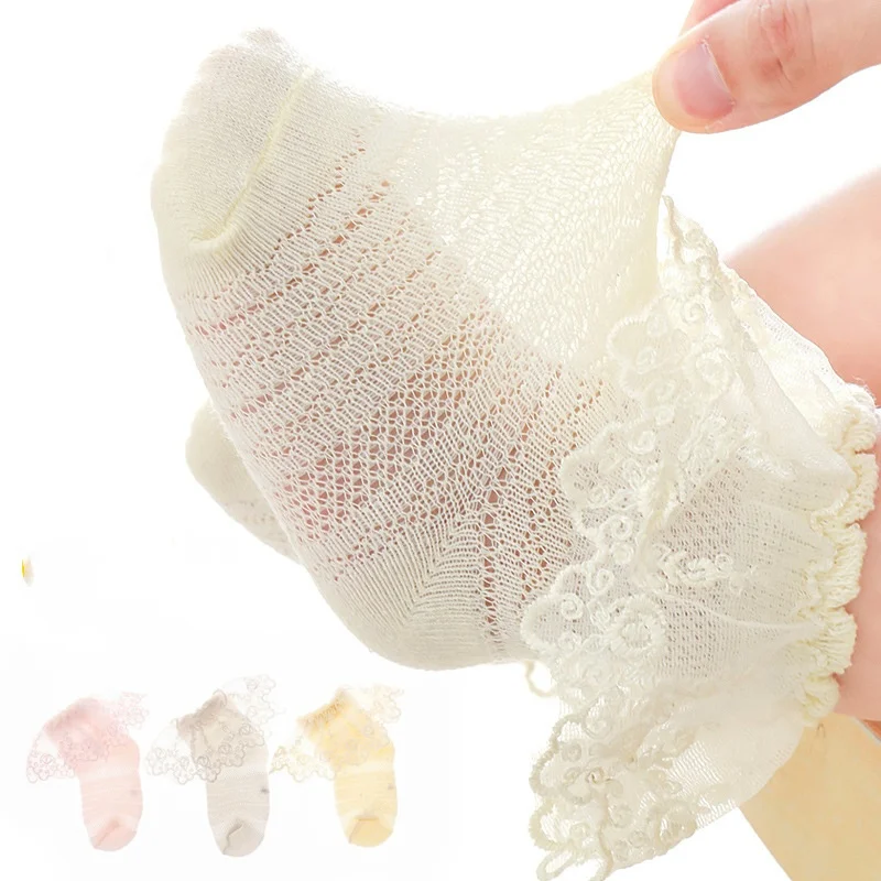 High Quality New Summer Mesh Lace Socks For Children White Princess School Socks For Girls Pure Cotton Lace Baby Lace Socks
High Quality New Summer Mesh Lace Socks For Children White Princess School Socks For Girls Pure Cotton Lace Baby Lace Socks