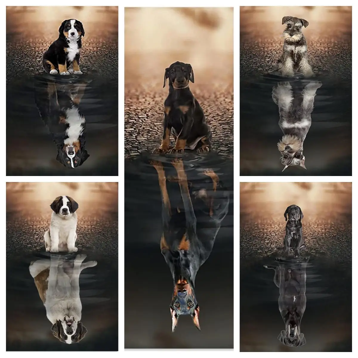 Retro Home Decor Plaques & Signs With Bernese Mountain Dog and Schnauzer, Believe in Yourself Tin Sign, Wall Decor,Dog Sign
Retro Home Decor Plaques & Signs With Bernese Mountain Dog and Schnauzer, Believe in Yourself Tin Sign, Wall Decor,Dog Sign